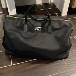 Large black Kate Spade weekender - never used outside of the house